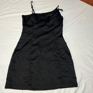 Cotton candy Black dress